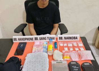 Kamar Pengedar Narkoba di Obok-obok Tim Ojoloyo Polres Kampar
