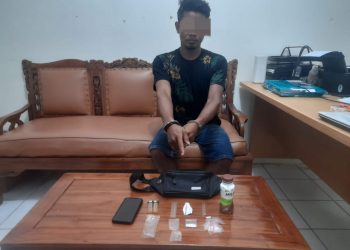 Polsek XIII Koto Kampar Tangkap Pelaku Narkoba 