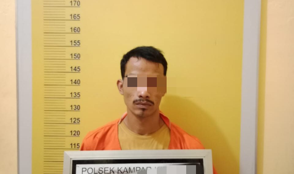 Pelaku Target Operasi Pengedar Narkoba di Ringkus Polsek Kampar Kiri Hilir