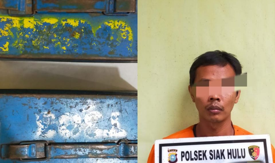 Karyawan PT Indomarco Gelapkan Uang Perusahaan, Pelaku di Ringkus Polsek Siak Hulu