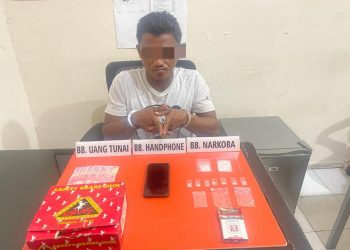 Pelaku Narkoba Warga Desa Koto Perambahan, di Ringkus di Hotel Pekanbaru Oleh Ojoloyo