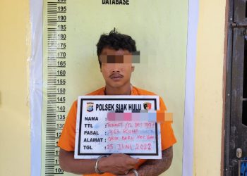 Pembobol Sekolah Pesantren Baitul Ilmi di Ringkus Polsek Siak Hulu, Satu Orang DPO