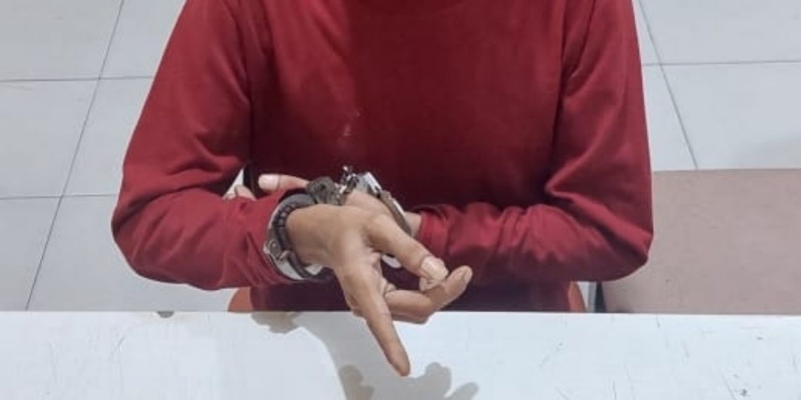 Polsek Tapung Hilir Tangkap Seorang Pemuda Pengedar Shabu di Desa Kotagaro