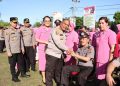 Kapolres Kampar Pimpin Upacara Kenaikan Pangkat Personil Periode 1 Juli 2022