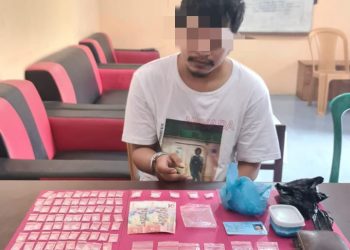 83 Paket Sabu-sabu dan Pelaku di Ringkus Polsek Siak Hulu