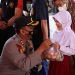 Kapolres Kampar dan Sekda Kampar Tinjau Langsung Vaksinasi Merdeka di Polsek Tapung