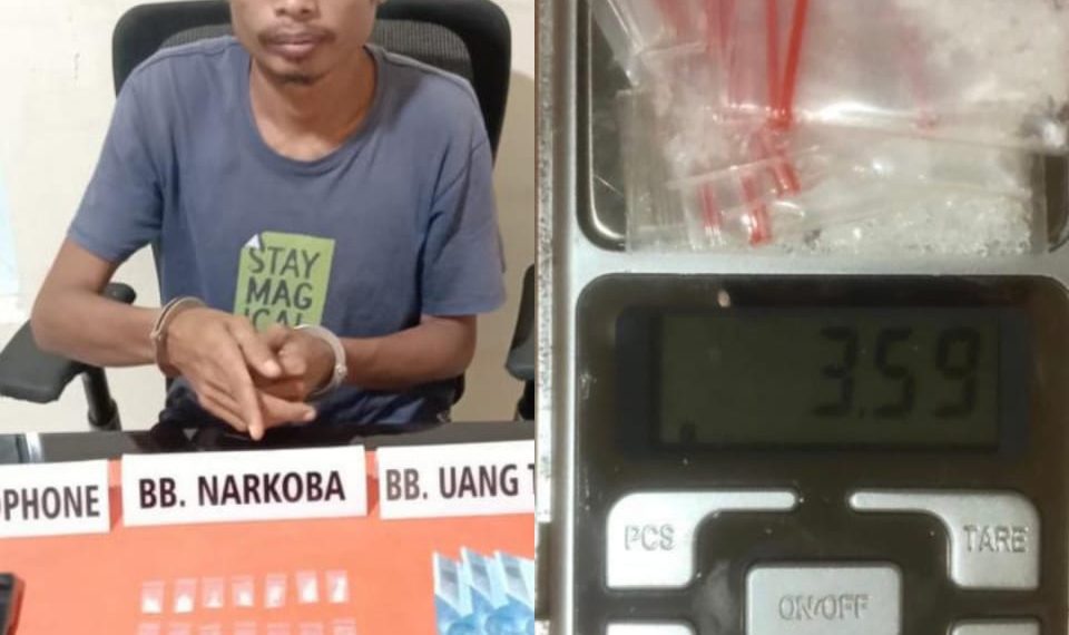 19 Paket di temukan, Pelaku Tidak Berkutik saat di Geledah Tim Ojoloyo