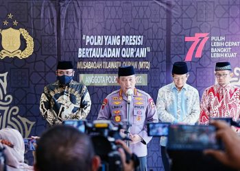 Anugerah MTQ Polri, Kapolri Berharap Terbentuknya SDM Unggul Berakhlak yang Diharapkan Masyarakat
