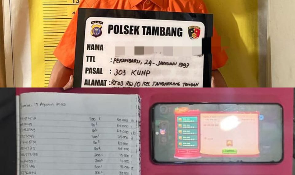 Jumat Barokah, Sat Samapta Polres Kampar Berbagi Sembako Kepada 5 Keluarga Kurang Mampu
