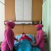 Wujud Kepedulian, Pengurus Bhayangkari Cabang Kampar Jenguk Ibu Ka Sikeu di Rumah Sakit