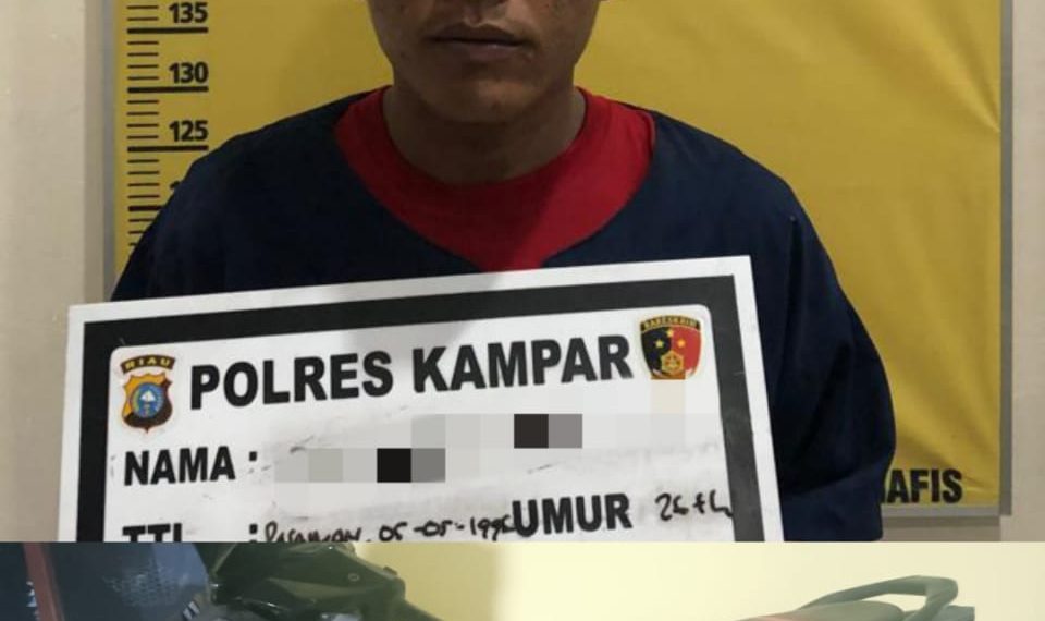Cari Kayu Sepeda Motor Raib di Embat Maling. Pelaku Langsung di Ringkus Satreskrim Polres Kampar