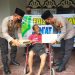 Lagi! Jumat Barokah, Polsek Tambang Berbagi Sembako Kepada 5 Warga Kurang Mampu di Kampa