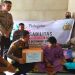 Peduli, Polsek Tambang Berbagi Sembako Kepada Warga Penyandang Disabilitas