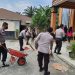 Bhayangkari Peduli, Bantuan Sosial di Berikan di Gereja GBI Pasir Halus Desa Perhentian Raja