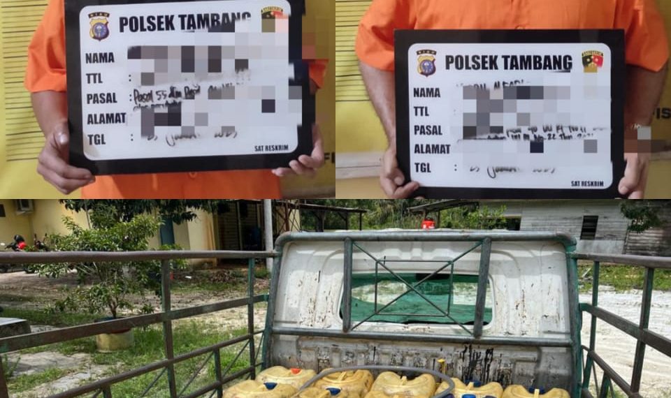 Polsek Tambang Tangkap Pelaku Penyalagunaan BBM Bersubsidi Jenis Solar