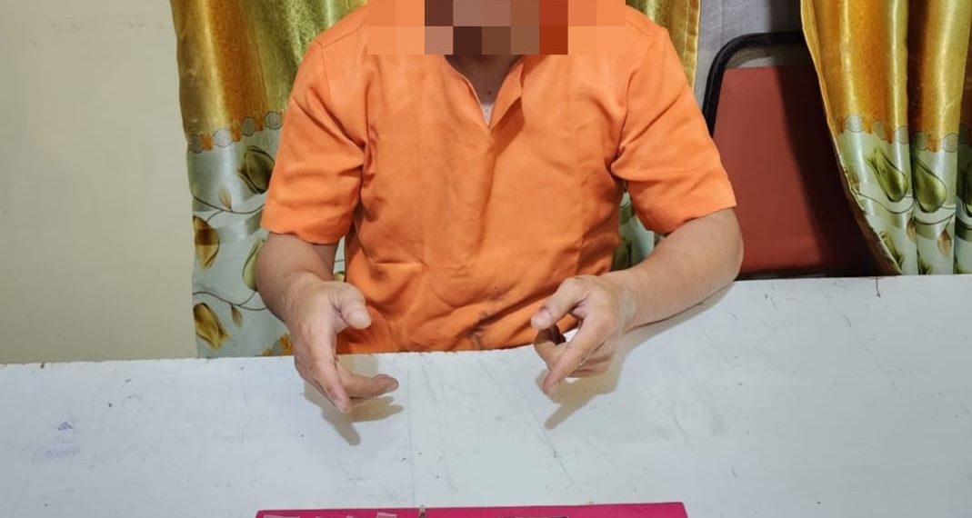 Tim Reskrim Polsek Tapung Hilir Berhasil Tangkap Pelaku Narkoba di Desa Kota Garo