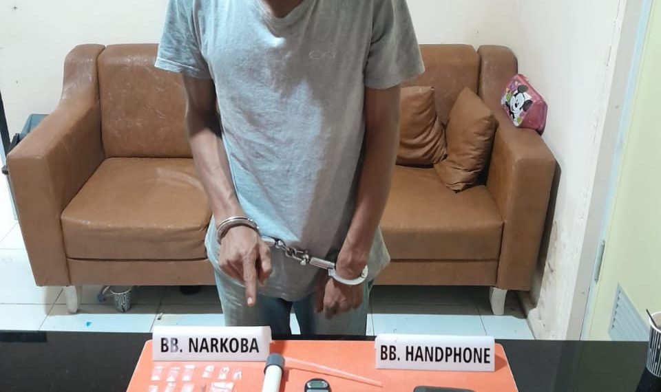 Satnarkoba Polres Kampar Kembali Tangkap Pelaku Narkoba di Desa Kasikan