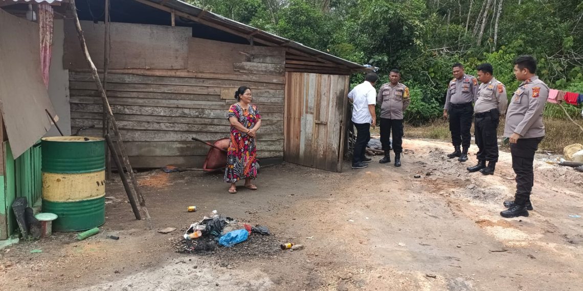 Sempat Viral di Tiktok Gudang Minyak di Desa Perhentian Raja, Ternyata Sudah Kosong