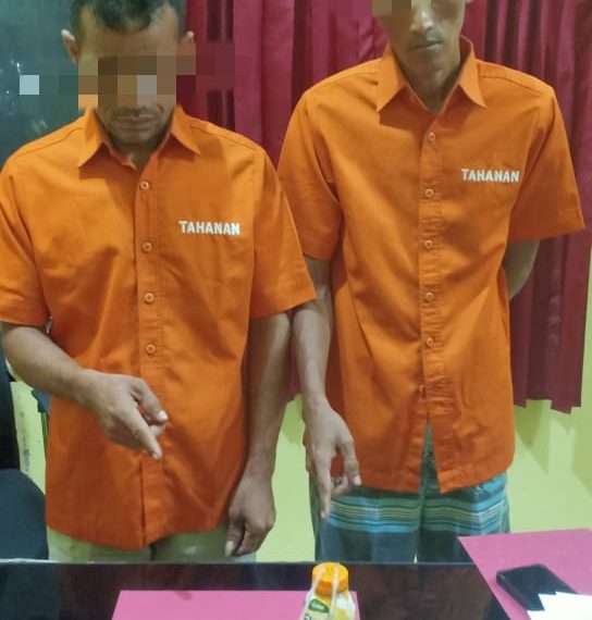 Saat Transaksi, Bandar dan Pemakai di Ringkus Polsek Tapung Hulu