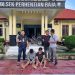 Dua Pengedar Narkoba di Ringkus Polsek Perhentian Raja Tanpa Berkutik