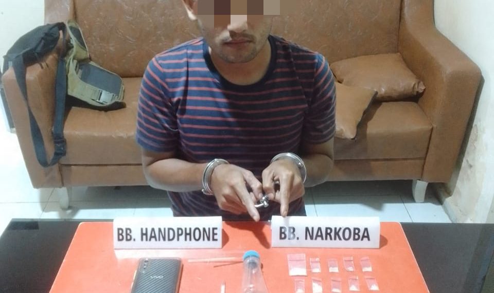 16 Paket Narkoba di Amankan dari Warga Desa Pulau Permai