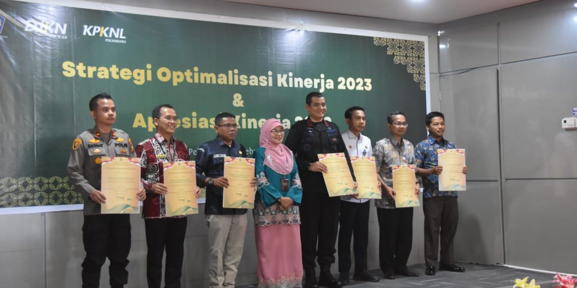 Polres Kampar Raih Predikat Terbaik III Pengelolaan BMN T.A. 2022 dari KPKNL Pekanbaru