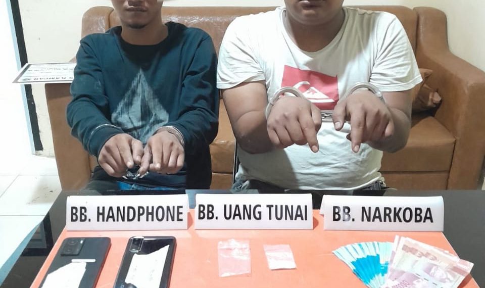 Usai Transaksi, Dua Pelaku Narkoba di Ringkus Tim Ojoloyo