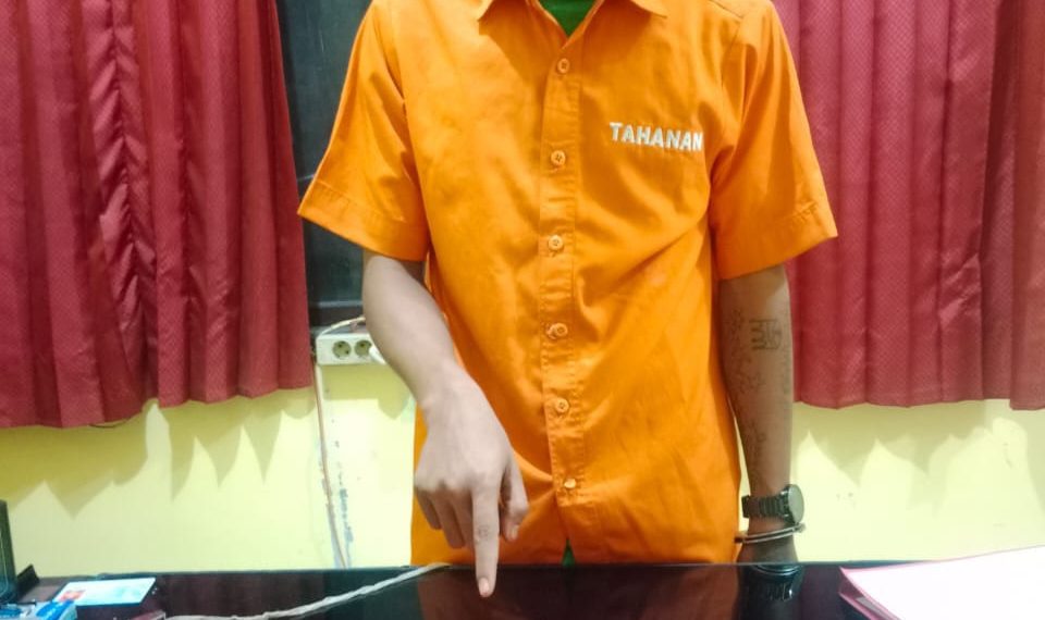 Asyik Menunggu Pembeli, Eh!!! Pelaku Narkoba di Tangkap Polsek Tapung Hulu