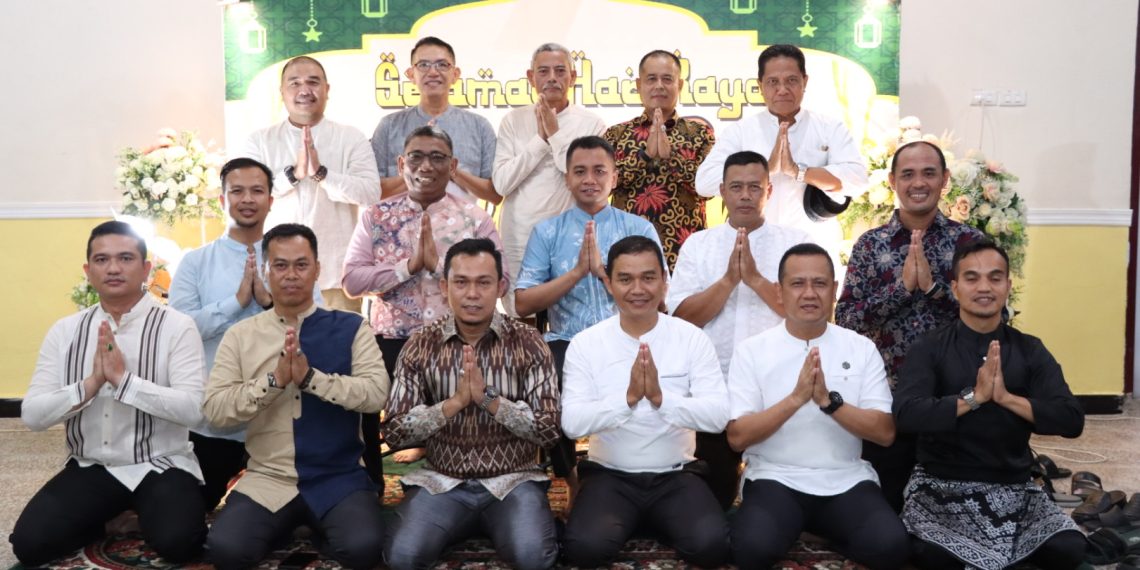 Kapolres Kampar AKBP Didik Priyo Sambodo SIK Menggelar Open House di Rumah Dinas