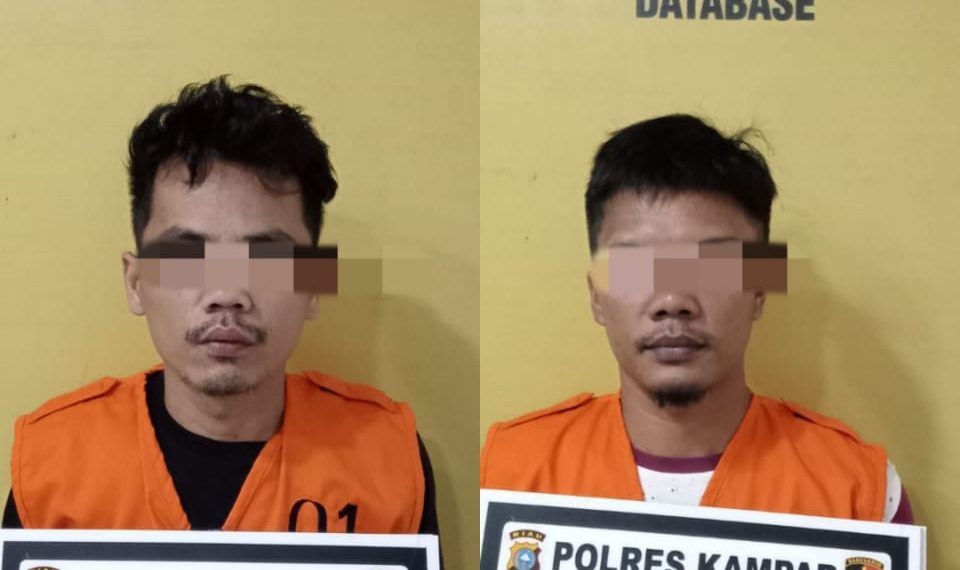Dalam Semalam, 2 Pelaku Judi Togel di Ringkus Satreskrim Polres Kampar