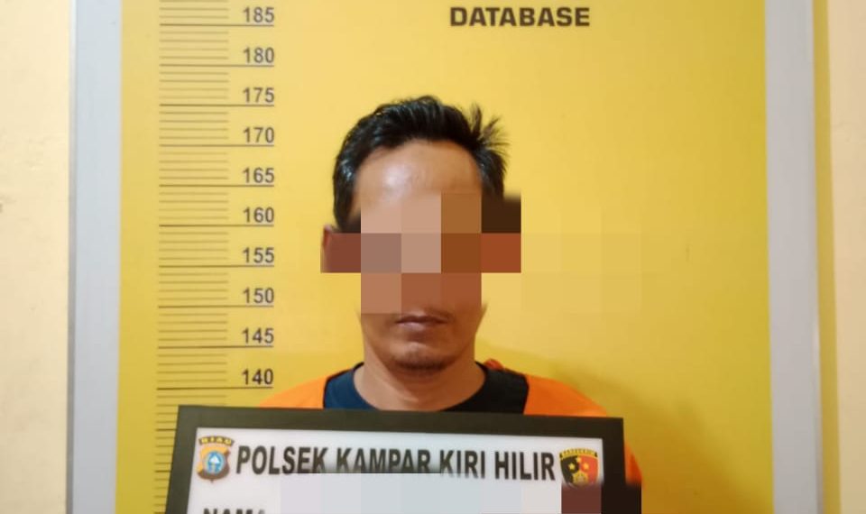 Cabuli Anak SD Berulang kali, Pelaku Pencabulan Ditangkap Polsek Kampar Kiri Hilir