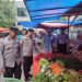 Polres Kampar Monitoring dan Patroli Harga Bahan Pokok di Pasar Inpres Bangkinang