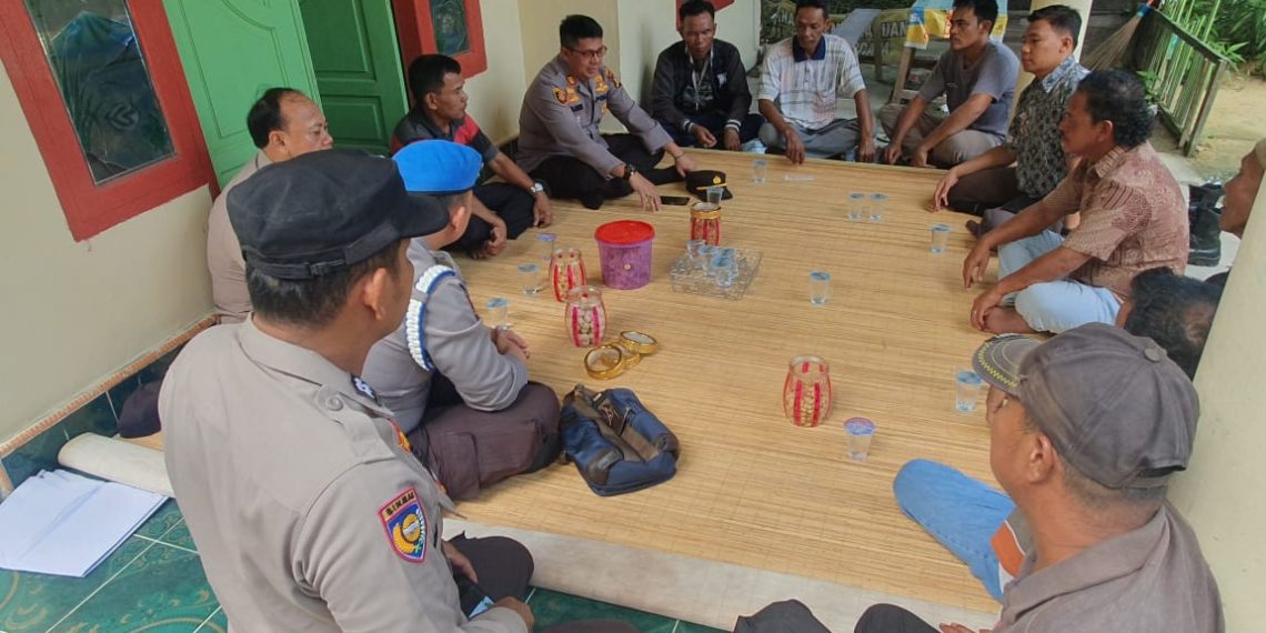 Jumat Curhat, Kapolsek Siak Hulu Sampaikan Himbauan dan Pesan Kamtibmas