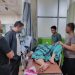 Peduli Kepada Anggota Yang Sakit, Kapolres Kampar Jenguk Personil Yang Dirawat di Rumah Sakit