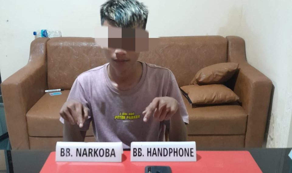 Tim Ojoloyo Tangkap Pelaku Narkoba di Desa Kampung Pinang