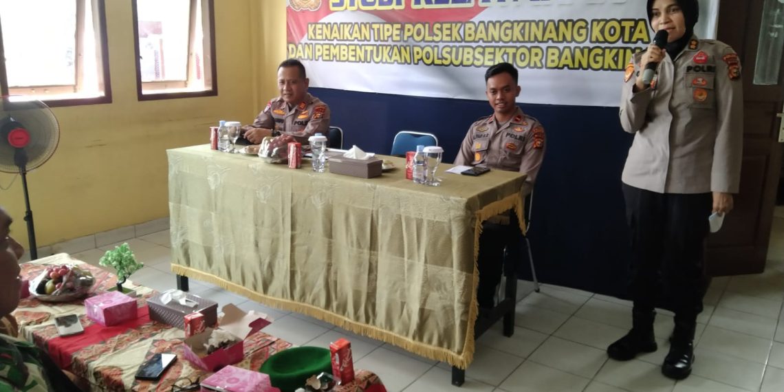 Tim Surpervisi Polda Riau Laksanakan Studi Kelayakan Kenaikan Tipe Polsek Bangkinang Kota