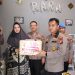 Polres KamparPeduli, Dua Anggota di Jenguk Waka Polres Kampar