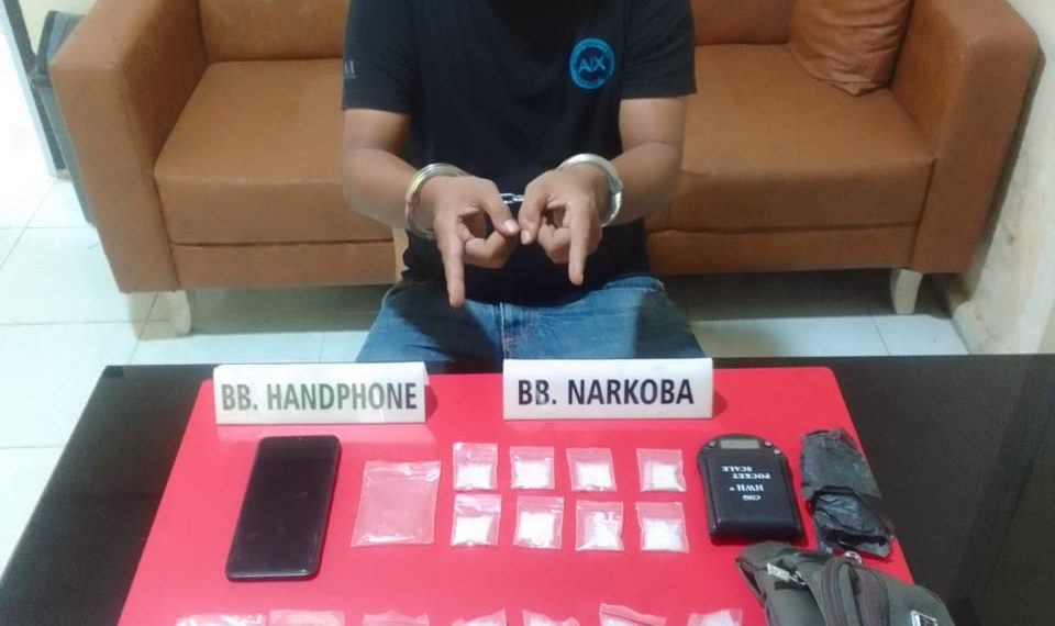 Lagi, Bandar Narkoba di Pangkalan Serik di Ringkus Satnarkoba Polres Kampar