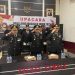Upacara Hari Lahir Pancasila 2023, Kapolres Kampar Bersama PJU Mengikuti Secara Virtual