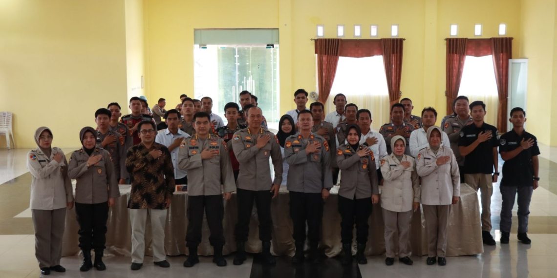 Tim Puslitbang Polri Gelar Penelitian dan Supervisi di Polres Kampar