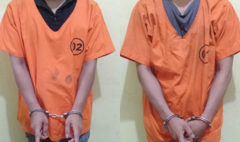 2 Pelaku Narkoba Warga Mantulik di Ringkus Polsek Kampar Kiri Hilir