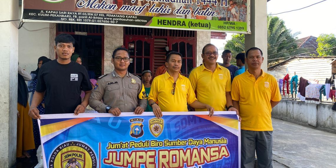JUMPE ROMANSA POLDA RIAU Kembali Sambangi Panti Asuhan Dan Beri Santunan