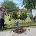 Polres Kampar laksanakan Revitalisasi di Candi Muara Takus Dalam Rangka Hari Bhayangkara Ke-77