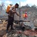 Polsek Kampar Kiri Gerak Cepat Lakukan Pemadaman dan Pendinginan Kebakaran Lahan