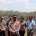 Kapolres Kampar Turun Langsung Lakukan Pengecekan dan Pemadaman Kebakaran Lahan