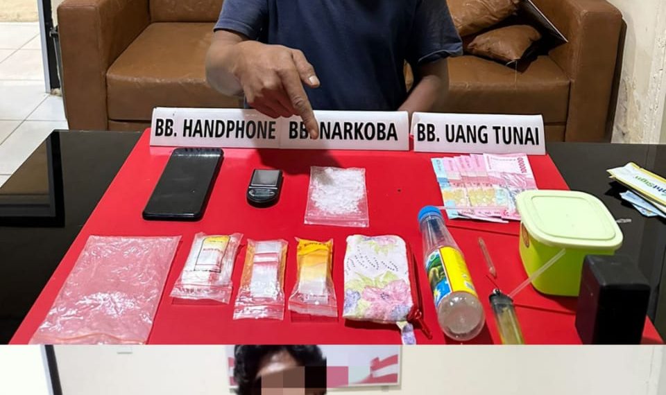 Dua Pelaku Narkoba Tidak Berkutik Saat di Tangkap Tim Ojoloyo