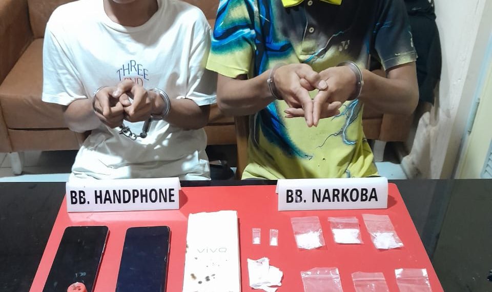 Lagi, Tim Ojoloyo Tangkap Dua Orang Pelaku Narkoba di Desa Hangtuah