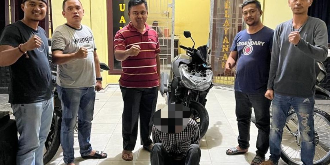 Jambret Gelang Mas, Salah Satu Pelaku Berhasil Ditangkap Polsek Tambang