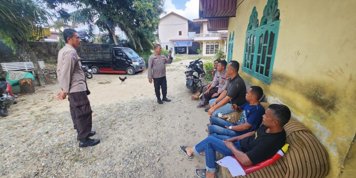 Personil Polres Kampar Gelar Kegiatan Penyuluhan Tentang Radikalisme