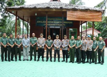 Perkuat Silaturahmi, Kapolres Kampar Kunjungi Makodim 0313/ KPR dan Kejakaan Negeri Kampar